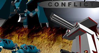 Eye-Oh Conflict Poster